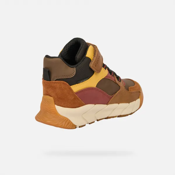 Geox Flexyper Pro Boy B Brown Boys' Ankle Boots - Boys