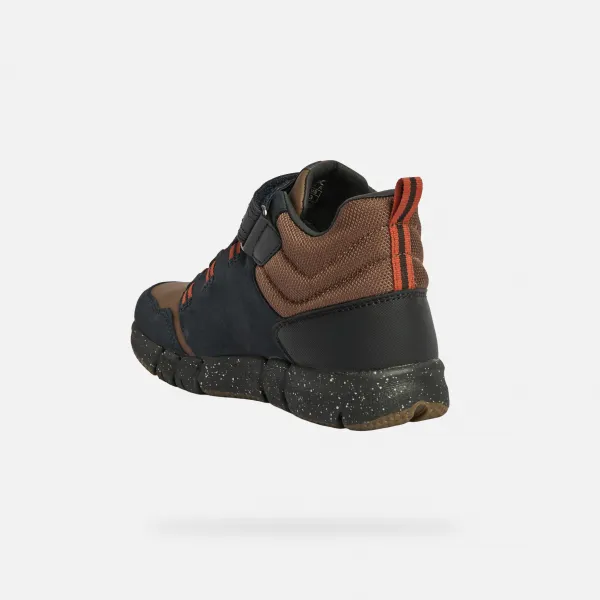 Black Boys' Ankle Boots Geox Flexyper Boy B ABX - Boys