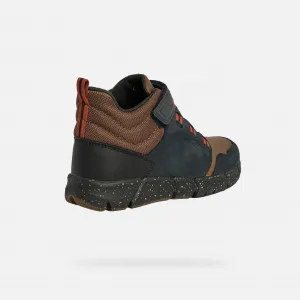 Black Boys' Ankle Boots Geox Flexyper Boy B ABX - Boys