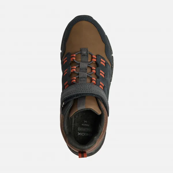 Black Boys' Ankle Boots Geox Flexyper Boy B ABX - Boys