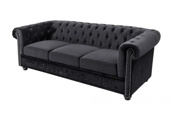 Chesterfield pohovka 3-miestna MIDAS Dekorhome