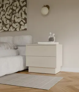 TP Living Nočný stolík Amber 55 cm kašmírový