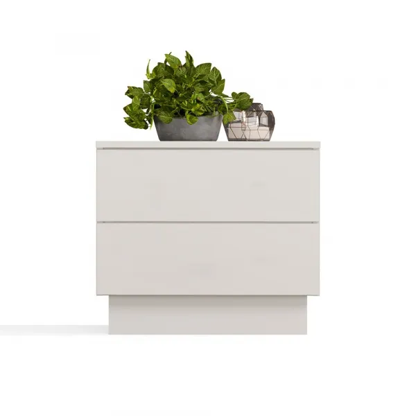 TP Living Nočný stolík Amber 55 cm kašmírový
