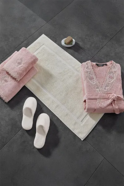 Soft Cotton Dámsky elegantný župan DESTAN v darčekovom balení