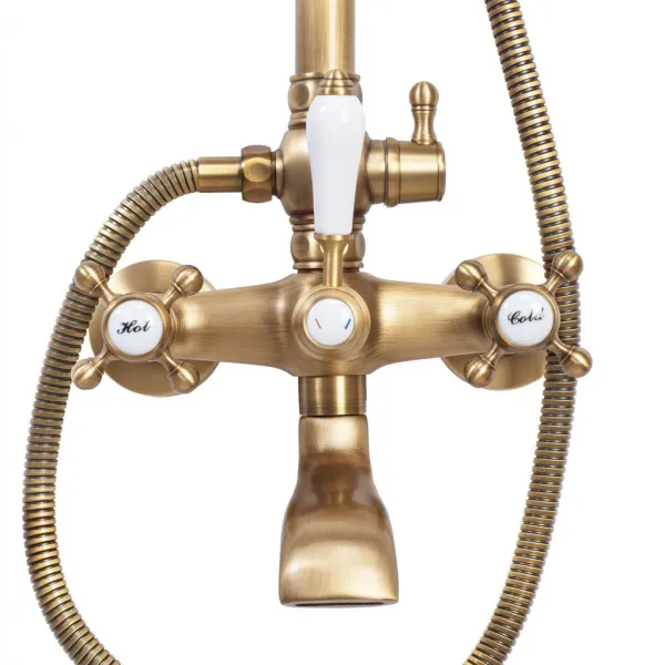 REA REA - Sprchový set BERGAMO antique bronze REA-P5002