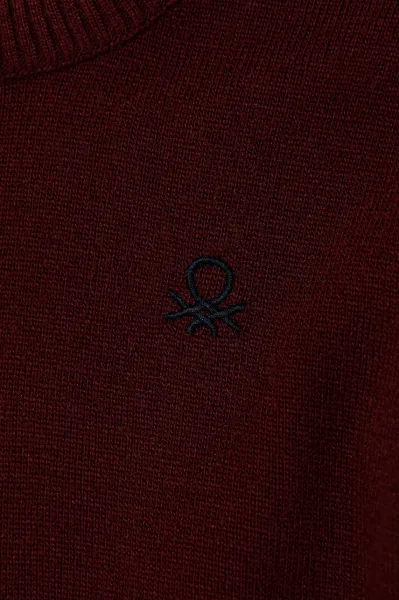 Detský sveter s prímesou vlny United Colors of Benetton