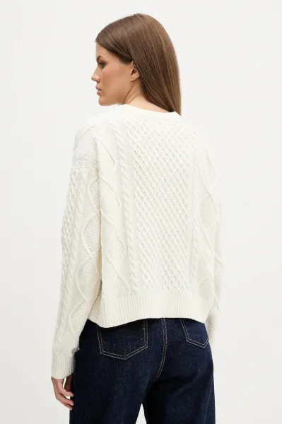 Sveter s prímesou vlny Guess Jeans