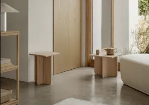 Odkladací stolík, kolekcia ENGAWA | V 40 cm, Š 50 cm, H 50 cm - Čierna - Blomus
