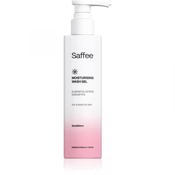Saffee SensiDerm Moisturising Wash Gel hydratačný čistiaci gél pre suchú až citlivú pleť 200 ml