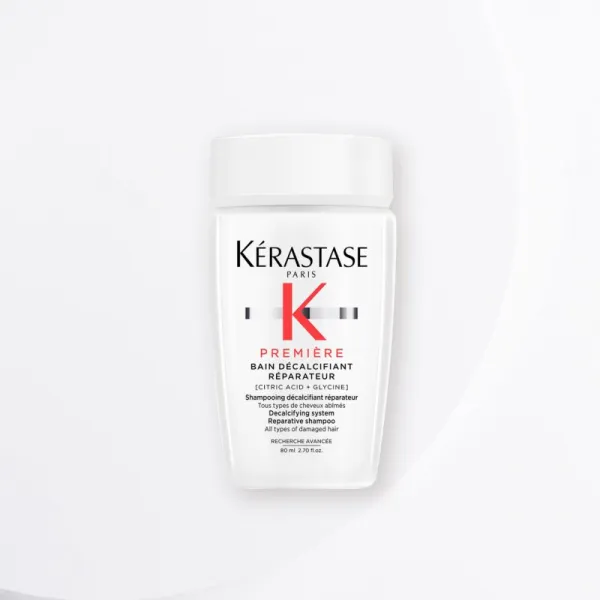 Kérastase Première Bain Décalcifiant Réparateur šampónový kúpeľ pre poškodené vlasy 80 ml