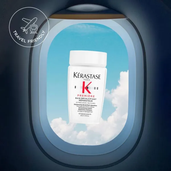 Kérastase Première Bain Décalcifiant Réparateur šampónový kúpeľ pre poškodené vlasy 80 ml