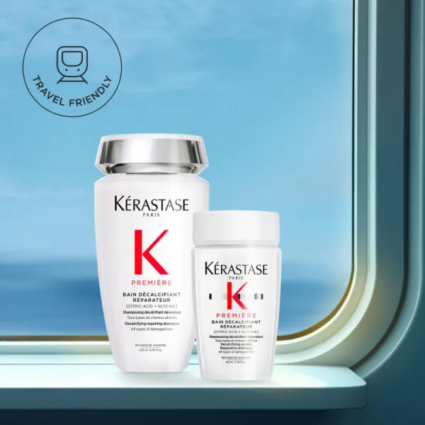 Kérastase Première Bain Décalcifiant Réparateur šampónový kúpeľ pre poškodené vlasy 80 ml