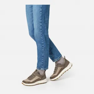 Beige women's sneakers Geox Spherica 4x4 B ABX - Women's