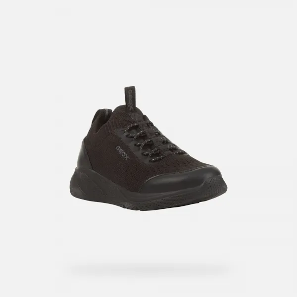 Black Boys' Sneakers Geox Sprintye - Boys