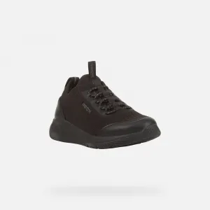 Black Boys' Sneakers Geox Sprintye - Boys