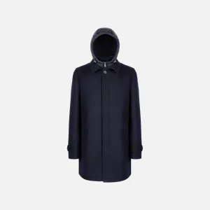 Men's Dark Blue Coat Geox Monreale - Men's