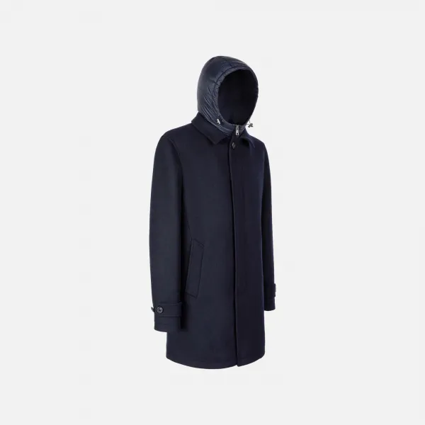Men's Dark Blue Coat Geox Monreale - Men's