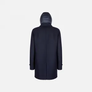 Men's Dark Blue Coat Geox Monreale - Men's