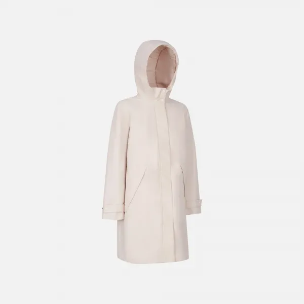 Light Pink Women's Parka Geox Hoara - Women's