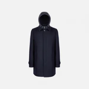 Men's Dark Blue Coat Geox Monreale - Men's