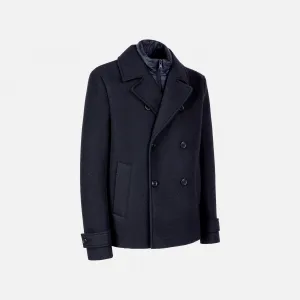 Men's Dark Blue Coat Geox Claudio - Men's