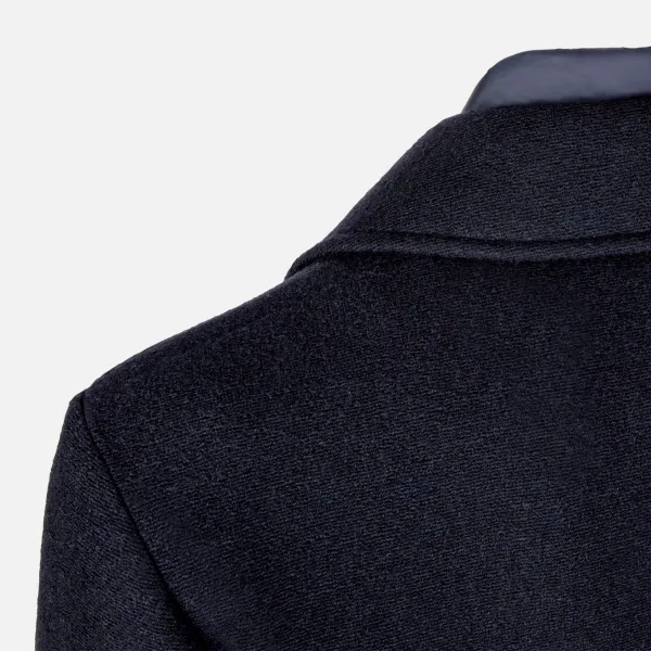 Men's Dark Blue Coat Geox Claudio - Men's