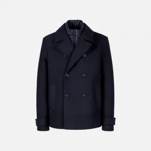 Men's Dark Blue Coat Geox Claudio - Men's