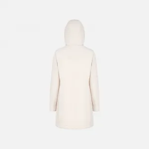 Cream Women's Parka Geox Spherica - Women's