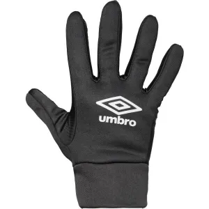 Umbro FIELD PLAYER GLOVE Pánske futbalové rukavice, čierna, veľkosť