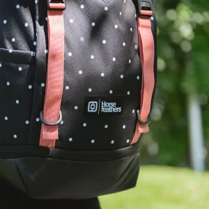 HORSEFEATHERS Batoh Shift - dots BLACK