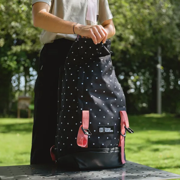 HORSEFEATHERS Batoh Shift - dots BLACK