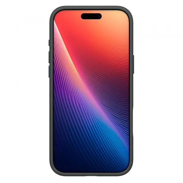 Spigen Silicone Fit Mag MagSafe, iPhone 17 Pro Max, tmavo zelený
