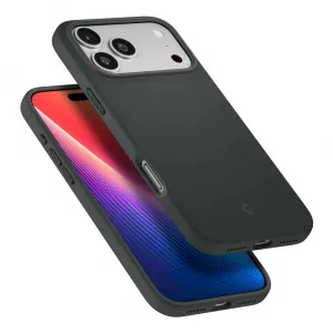 Spigen Silicone Fit Mag MagSafe, iPhone 17 Pro Max, tmavo zelený