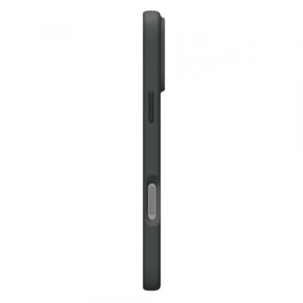 Spigen Silicone Fit Mag MagSafe, iPhone 17 Pro Max, tmavo zelený