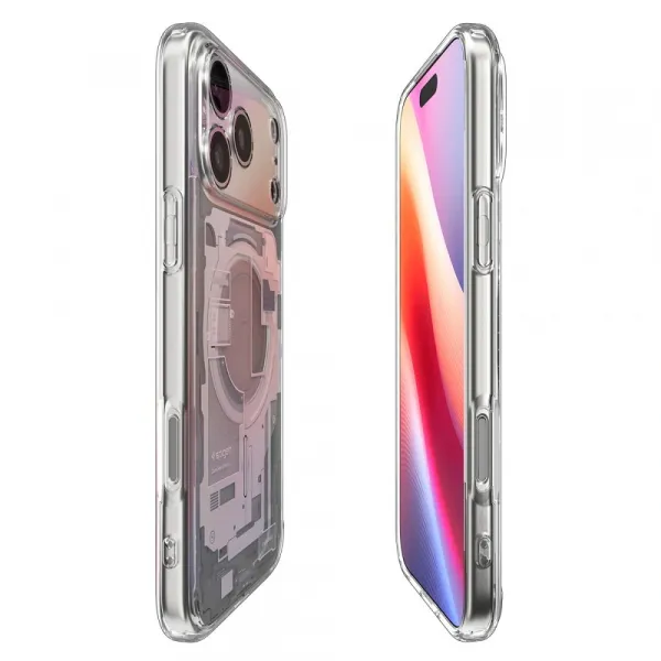 Spigen Ultra Hybrid Mag s MagSafe, iPhone 17 Pro Max, zero one, biely