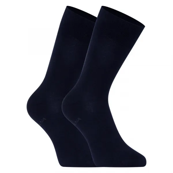 3PACK ponožky Lonka tmavo modré (Bioban) S