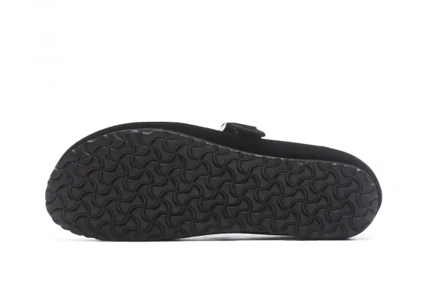 Birkenstock Santa Clarita Velvet W "Black" (1030802)