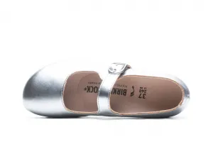 Birkenstock Santa Clarita Natural Leather W "Silver" (1030679)
