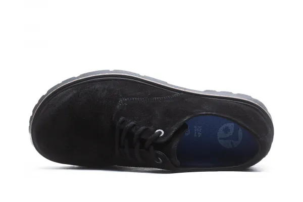 Birkenstock Highwood Lace Low Suede Leather "Black" (1030209)