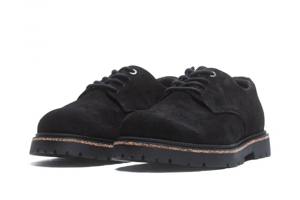 Birkenstock Highwood Lace Low Suede Leather "Black" (1030209)