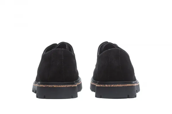 Birkenstock Highwood Lace Low Suede Leather "Black" (1030209)