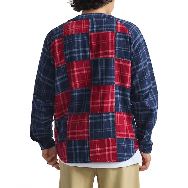 Vans OTW Flannel Blocked Shirt "Parisian Night" (VN000R5TJDU)