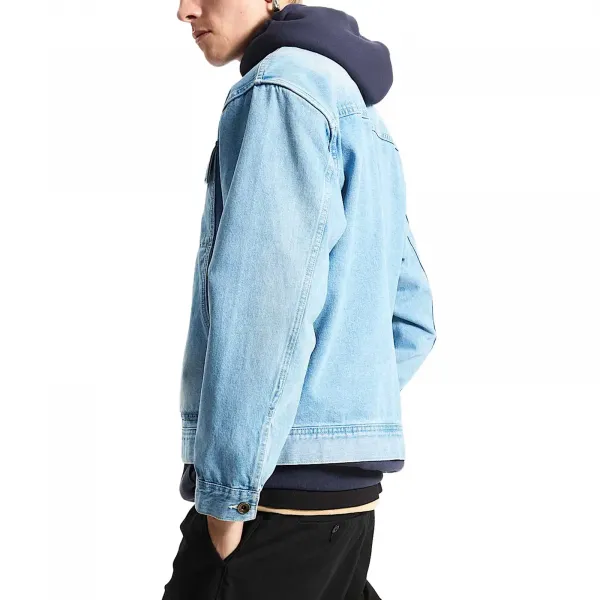 Vans Premium Mcavoy Trucker Jacket "Light Stonewash Blue" (VN000PJ2TTJ)