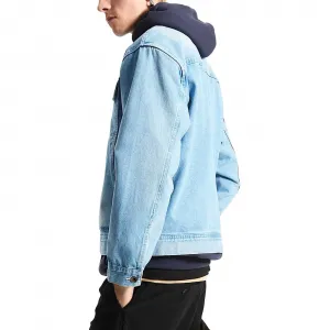 Vans Premium Mcavoy Trucker Jacket "Light Stonewash Blue" (VN000PJ2TTJ)