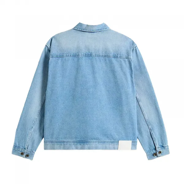 Vans Premium Mcavoy Trucker Jacket "Light Stonewash Blue" (VN000PJ2TTJ)
