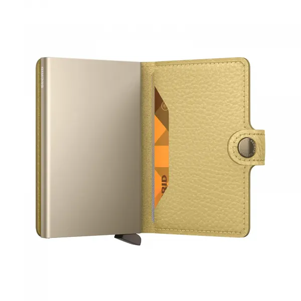 Secrid Miniwallet Pebble 'Butter Yellow" (MPE-BUTTER-YELLOW)