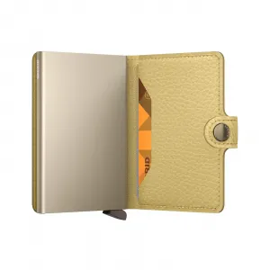 Secrid Miniwallet Pebble 'Butter Yellow" (MPE-BUTTER-YELLOW)