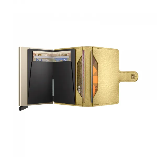 Secrid Miniwallet Pebble 'Butter Yellow" (MPE-BUTTER-YELLOW)