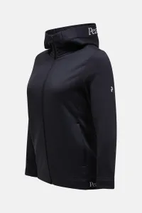Mikina Peak Performance W Rider Tech Zip Hood Black