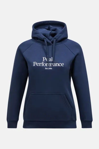 Mikina Peak Performance W Original Hood Blue Shadow